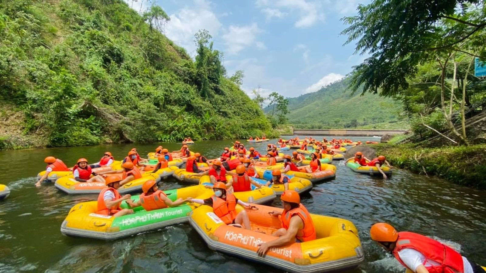 Hoa Phu Thanh Rafting & Zipline Adventure with Lunch