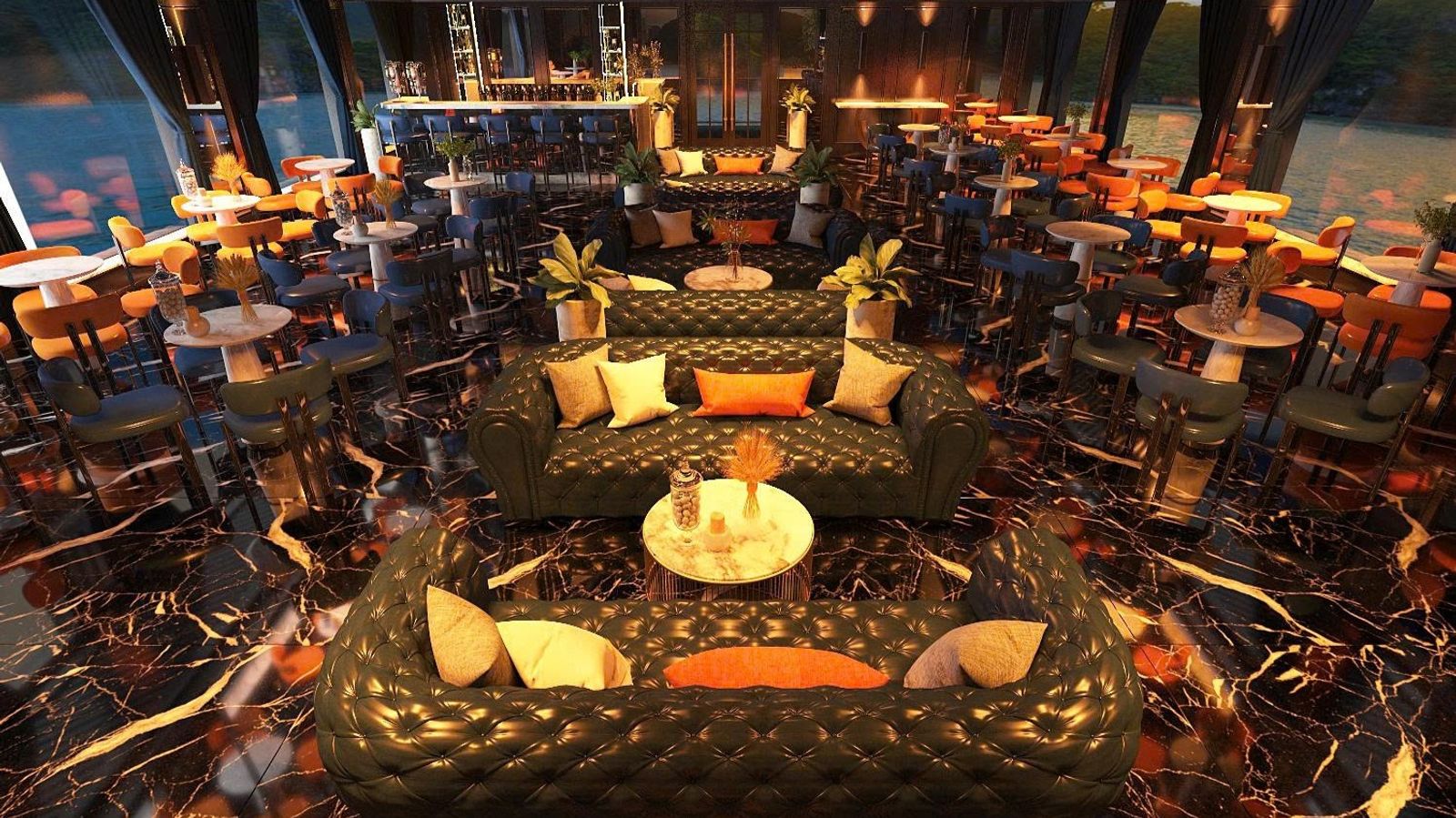 Luxury 6 stars Cruise Celina Cruise to Ha Long bay 2Days1Night tour - Image - 14708