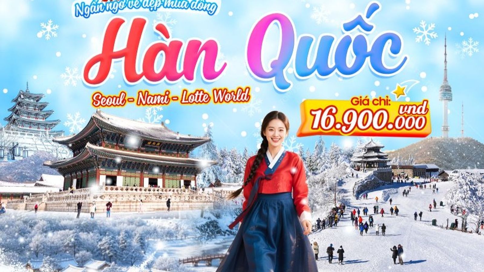 Tour Hàn Quốc: Seoul - Nami - Lotte World 5N4D - Image - 4773