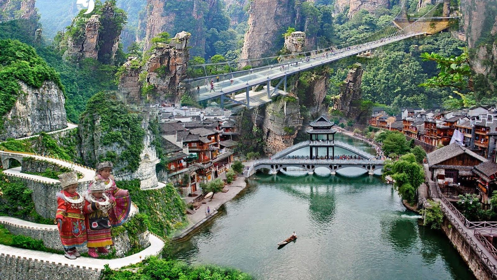 HÀ NỘI - ÂN THI - PHƯỢNG HOÀNG CỔ TRẤN - TRƯƠNG GIA GIỚI 5N4Đ