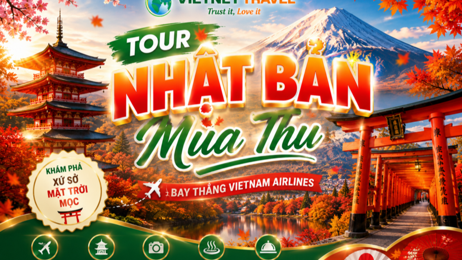 6N5Đ - TOKYO - FUJI - NAGOYA - KYOTO - OSAKA