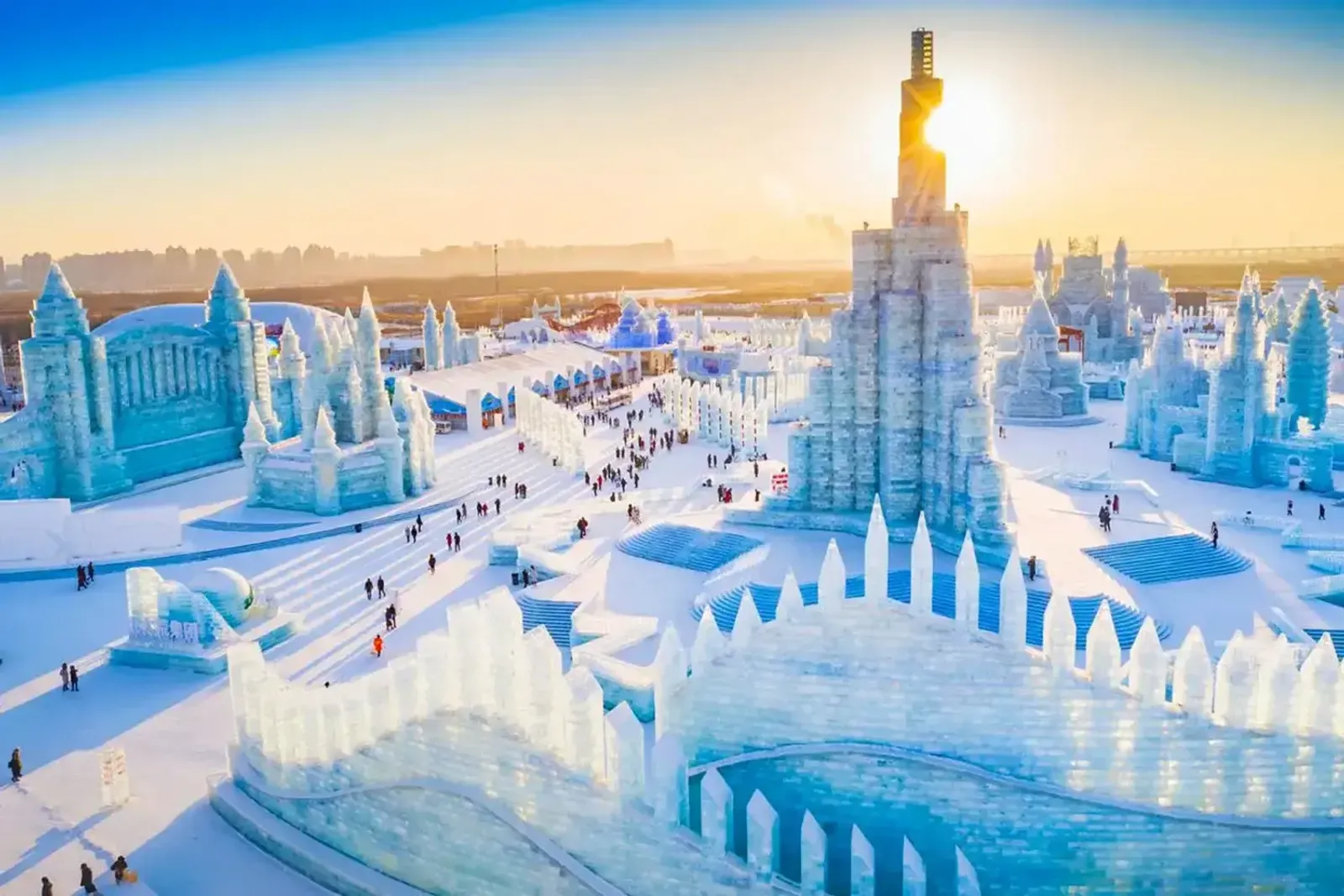 CÁP NHĨ TÂN – YABULI - LÀNG TUYẾT HƯƠNG – TRANG VIÊN VOLGA – THẾ GIỚI BĂNG ĐĂNG 6 NGÀY 5 ĐÊM