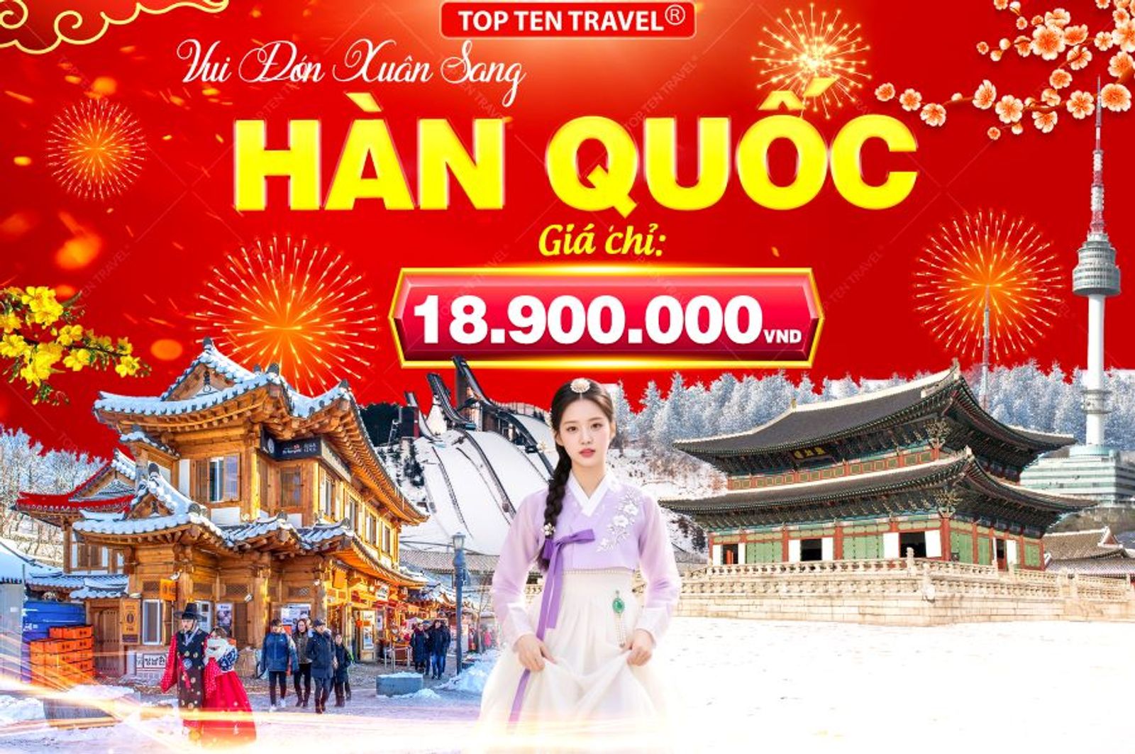 Tour Hàn Quốc Tết 2026: Seoul - Nami - Namsan - Lotte World 5N4D - Image - 2173