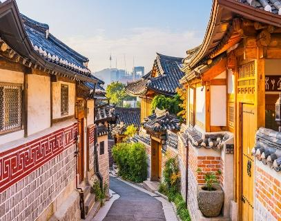 Nét đẹp kiến trúc truyền thống tại Làng văn hóa Namsan Hanok Hàn Quốc - Du Lịch Okela