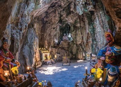 Marble Mountains – Hoi An Old Town – Boat Ride & Release Lantern Half Day - Image - 17253
