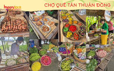 TOUR ĐỒNG THÁP 1 NGÀY  KHU DU LỊCH XẺO QUÍT - CHÈO XUỒNG BA LÁ CHỢ QUÊ TÂN THUẬN ĐÔNG - Image - 2825