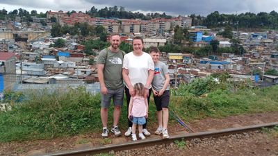 Nairobi:Giraffes Feeding Experience At Giraffes Centre And Kibera Slum Excursion. - Image - 8214