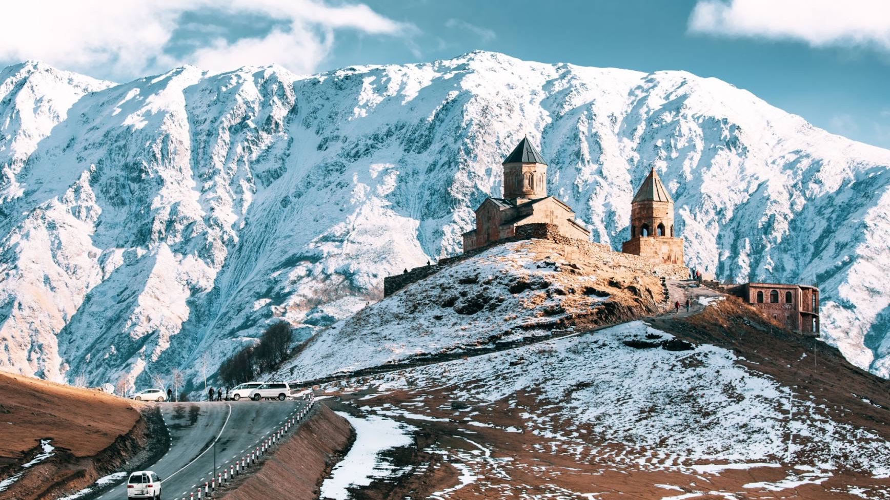 Tbilisi to Kazbegi &amp; Gudauri Day Tour – Gergeti Trinity Church, Ananuri &amp; Caucasus Mountains - Image - 14202