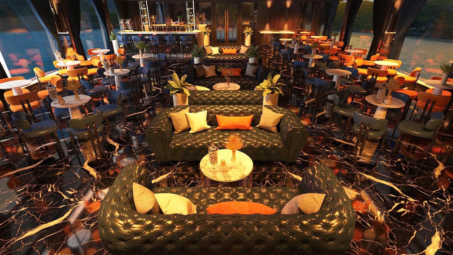 Luxury 6 stars Cruise Celina Cruise to Ha Long bay 2Days1Night tour - Image - 14708