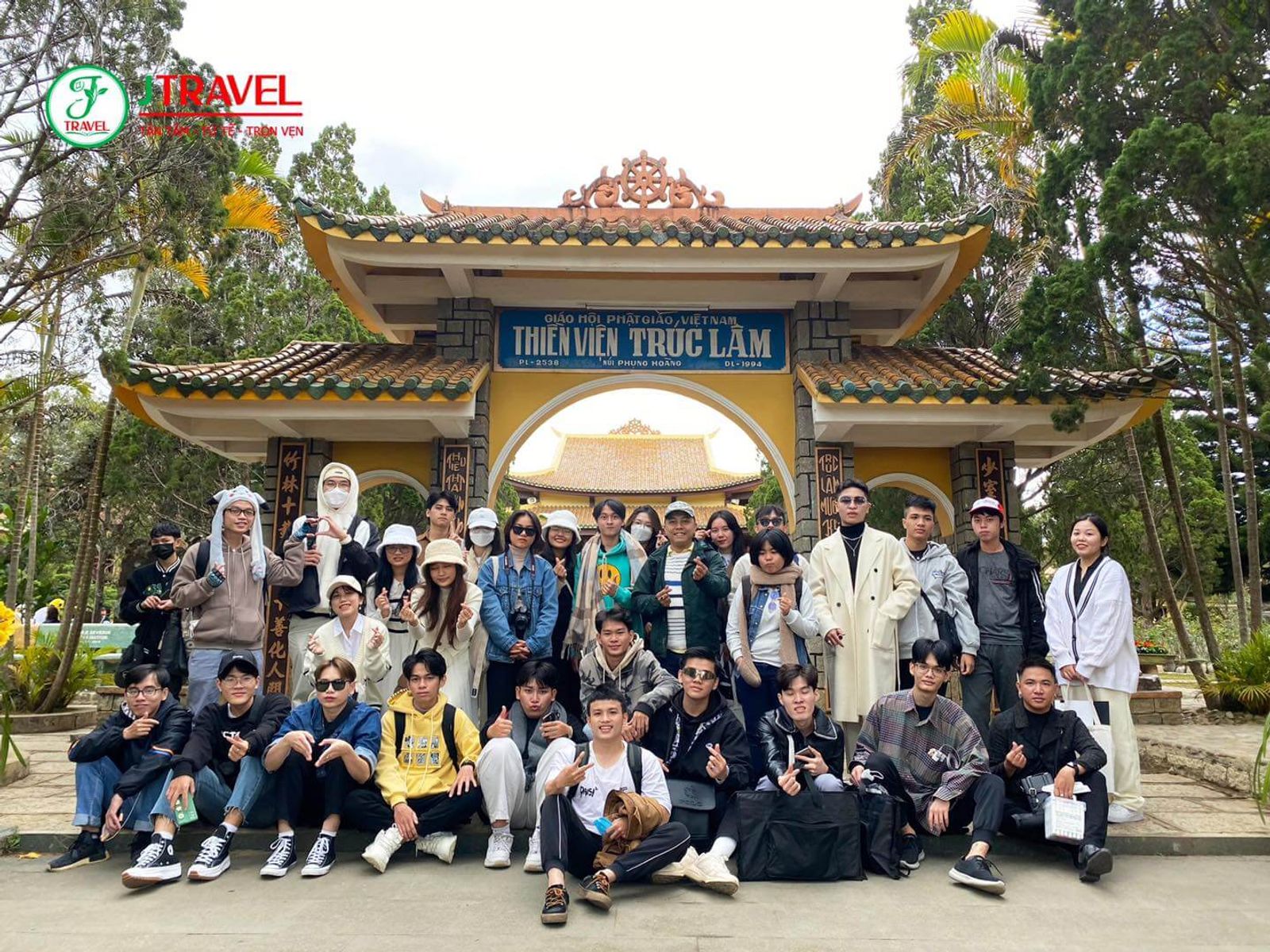 Tour Đà Lạt - Thành Phố Ngàn Hoa 2N2Đ | Khách Sạn 4 sao | Team Building & Gala Dinner - thiền viện trúc lâm Đà Lạt - 24840