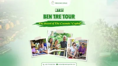 Ben Tre Tour | The Secret of The Coconuts “Capital” - A scenic photo of a canal or a coconut workshop in Ben Tre, famous for its coconut-based products - 18711
