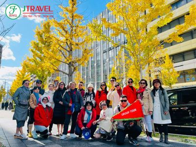 Tour Nhật Bản Mùa Thu 6N5Đ: Nagoya – Shirakawago – Phú Sĩ – Tokyo - đại lộ ngân hạnh Icho Namiki ở Tokyo - 22098