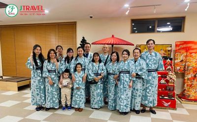 Tour Nhật Bản Mùa Thu 6N5Đ: Nagoya – Shirakawago – Phú Sĩ – Tokyo - mặc trang phục yukata truyền thống của Nhật Bản - 22100