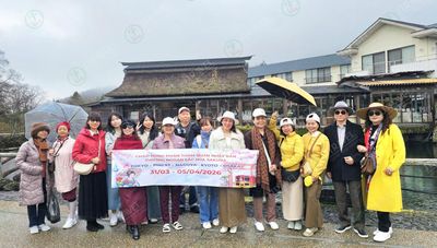 Tour Mùa Thu Nhật Bản: Osaka – Kobe – Kyoto – Nagoya – Phú Sĩ – Tokyo 6N5Đ - Làng cổ Oshino Hakka - 22143