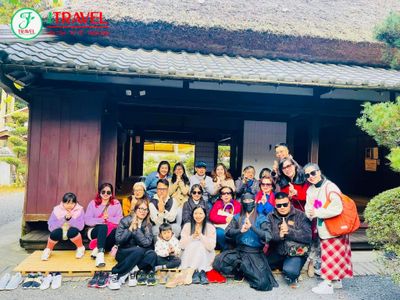 Tour Nhật Bản Mùa Thu 6N5Đ: Cung Đường Vàng Osaka – Kyoto – Phú Sĩ – Tokyo - Oshino Hakkai dưới chân núi Phú Sĩ - 22202
