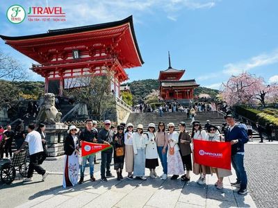 Tour Nhật Bản Mùa Thu 6N5Đ: Phú Sĩ – Oishi Park – Kyoto – Osaka - Kiyomizu-dera (Thanh Thủy Tự) - 22233