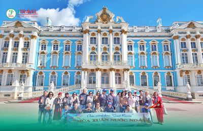 Tour Nga: Moscow –St.Petersburg 9N8Đ | Khởi hành Hà Nội - Cung điện Catherine (Catherine Palace) - 22425