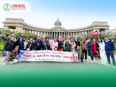 Tour Nga: Moscow –St.Petersburg 9N8Đ | Khởi hành Hà Nội - Nhà thờ Kazan ở Saint Petersburg - 22429