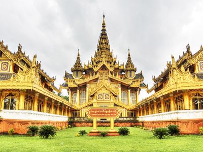 Tour Hành Hương Myanmar: Yangon – Bago – Golden Rock 4N3Đ - Hoàng Cung Kanbawza Thardi - 22455