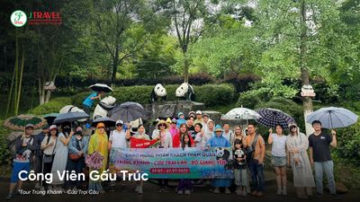 Tour Trung Quốc No Shopping: Thành Đô - Trùng Khánh - Cửu Trại Câu - Đô Giang Yển 6N5Đ - công viên gấu trúc (1) - 22596