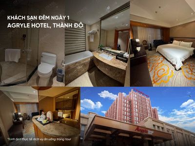 Tour Trung Quốc No Shopping: Thành Đô - Trùng Khánh - Cửu Trại Câu - Đô Giang Yển 6N5Đ - Agryle Hotel changdu ngày 1 - 22598
