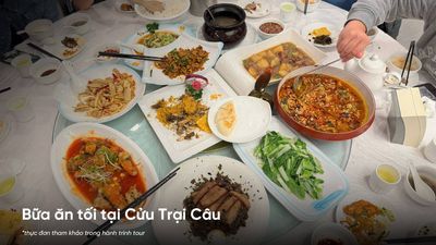 Tour Trung Quốc No Shopping: Thành Đô - Trùng Khánh - Cửu Trại Câu - Đô Giang Yển 6N5Đ - Bữa ăn tối tại Cửu Trại Câu - 22600