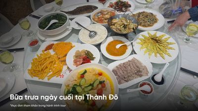 Tour Trung Quốc No Shopping: Thành Đô - Trùng Khánh - Cửu Trại Câu - Đô Giang Yển 6N5Đ - Bữa trưa ngày cuối tại Thành Đô - 22605