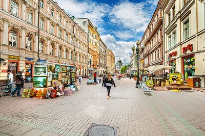 Tour Cung Đường Vàng Nước Nga: Moscow – St. Petersburg 9N8Đ - Phố đi bộ Arbat - 22826