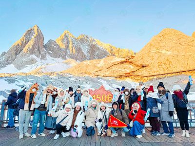 Tour Trung Quốc No Shopping: Côn Minh - Đại Lý - Lệ Giang 5N4Đ - check-in-dinh-nui-tuyet-ngoc-long-le-giang - 23134
