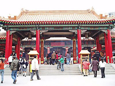Tour HongKong – Thẩm Quyến – Quảng Châu 5N4Đ - Chùa Wong Tai Sin - 23214