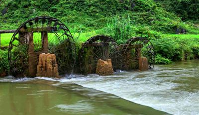 Tour Lam Kinh – Pù Luông– Tràng An – Tam Chúc 5N4Đ - Guồng nước (Cọn nước) Bản Công - 23779