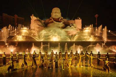 Tour Núi Bà Đen Tây Ninh: Sài Gòn – Tây Ninh – Toà Thánh Tây Ninh – Chùa Gò Kén Trong Ngày - Tôn tượng Bồ Tát Di Lặc Núi Bà Đen - 23824