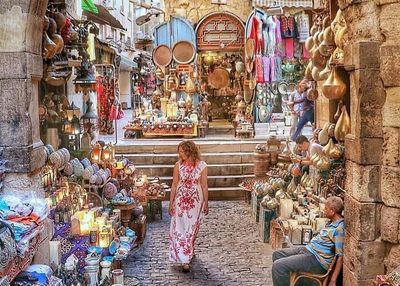 Tour Ai Cập Cổ Đại: Cairo – Luxor – Hurghada – Biển Đỏ 9N8Đ | Bay Qatar Airways - Khu chợ Khan Al-Khalili Bazaar - 23864