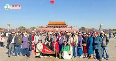 Tour Hà Nội - Trung Quốc No Shopping: Bắc Kinh – Hàng Châu – Ô Trấn Tây Sách – Thượng Hải 7N6Đ - quan-truong-thien-an-mon - 23915