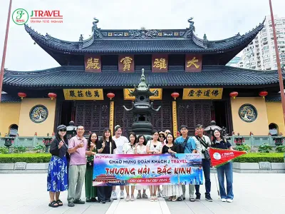 Tour Hà Nội - Trung Quốc No Shopping: Thượng Hải – Ô Trấn Tây Sách – Hàng Châu – Bắc Kinh 7N6Đ - Miếu Thành Hoàng Thượng Hải - 23996