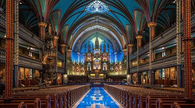 Tour Bờ Đông Canada: Lễ Hội Hoa Tulip 8N7Đ - Notre Dame Basilica - 24071
