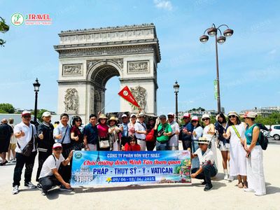 Tour Hà Nội - Châu Âu: Pháp - Thụy Sỹ - Ý - Vatican 9N8Đ - khai-hoang-mon-tour-phap-jtravel - 24173
