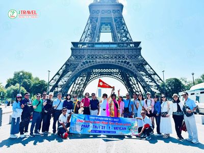 Tour Hà Nội - Châu Âu: Pháp - Thụy Sỹ - Ý - Vatican 9N8Đ - thap-eiffel-paris-tour-phap-jtravel - 24174