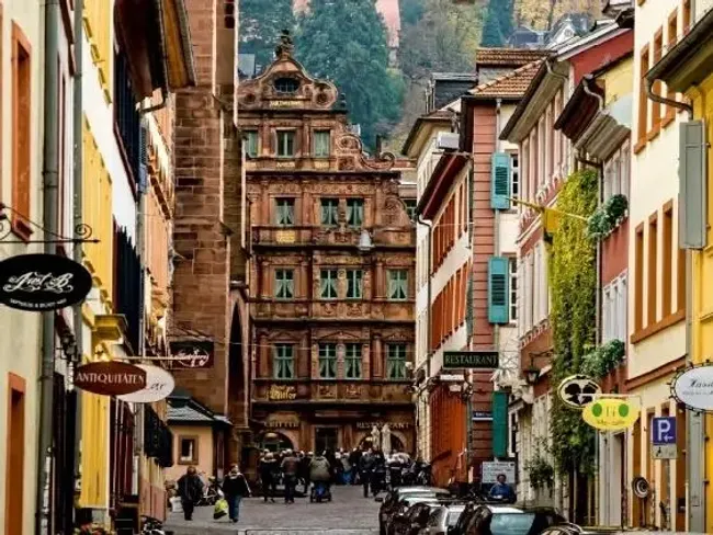 Heidelberg Old Town - Haus Ritter - CALVENDO photo puzzle - calvendoverlag