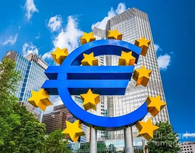 Euro sign at European Central Bank in Frankfurt, Germany Photograph by JR Photography - Fine Art America