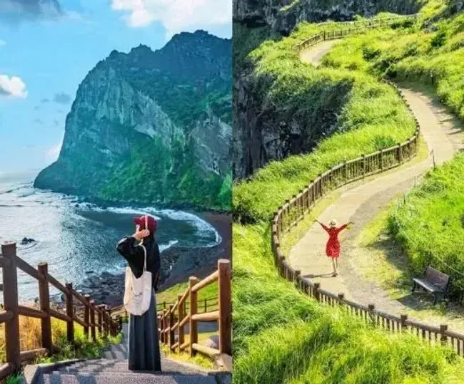 Chinh phục Seongsan Ilchulbong - Ngắm hoàng hôn trên đỉnh núi