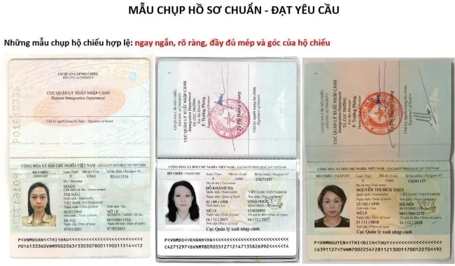 A close-up of a passport Description automatically generated